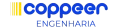 Logo coppeer engenharia azul